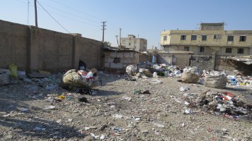 جمع آوری مراکز غیر مجاز ضایعاتی خیابان مطهری سرآسیاب