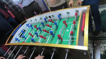 برگزاری مسابقات فوتبال دستی در سازمان پسماند شهرداری ملارد
