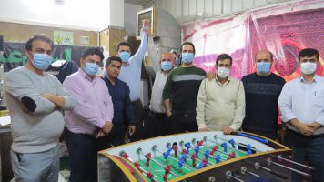 برگزاری مسابقات فوتبال دستی در سازمان پسماند شهرداری ملارد