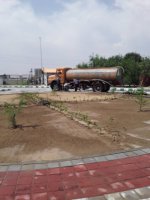 آغازعملیات اجرای فضای سبز بیمارستان جدید ملارد