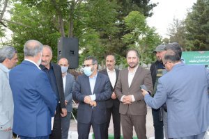 نامگذاری بوستان شهدای مالیات در شهر ملارد