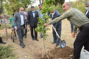 نامگذاری بوستان شهدای مالیات در شهر ملارد