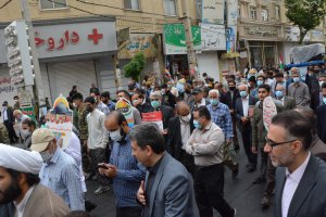 مراسم راهپیمایی روز جهانی قدس با شکوه و عظمت ستودنی در ملارد برگزار شد.