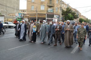 مراسم راهپیمایی روز جهانی قدس با شکوه و عظمت ستودنی در ملارد برگزار شد.