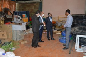 شهردار ملارد از گلخانه بخش تکثیر و قلمه سازمان سیما، منظر و فضای سبز شهری شهرداری ملارد بازدید نمود.