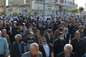 برگزاری نماز عید سعید فطر در شهر ملارد 