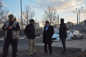 بازدید میدانی شهردار ملارد از روند پیشرفت پروژه خانه فرهنگ بانوان شهر ملارد 