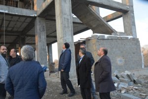 بازدید میدانی شهردار ملارد از روند پیشرفت پروژه خانه فرهنگ بانوان شهر ملارد 