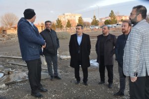 بازدید میدانی شهردار ملارد از روند پیشرفت پروژه خانه فرهنگ بانوان شهر ملارد 