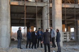 بازدید میدانی شهردار ملارد از روند پیشرفت پروژه خانه فرهنگ بانوان شهر ملارد 