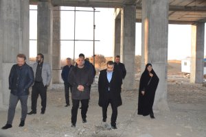 بازدید میدانی شهردار ملارد از روند پیشرفت پروژه خانه فرهنگ بانوان شهر ملارد 
