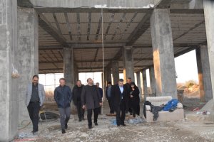 بازدید میدانی شهردار ملارد از روند پیشرفت پروژه خانه فرهنگ بانوان شهر ملارد 