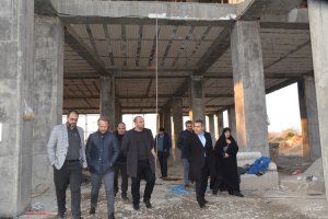 بازدید میدانی شهردار ملارد از روند پیشرفت پروژه خانه فرهنگ بانوان شهر ملارد 