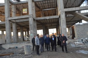 بازدید میدانی شهردار ملارد از روند پیشرفت پروژه خانه فرهنگ بانوان شهر ملارد 