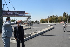 بازدید بهمنی از پروژه های در دست اقدام شهرداری در سطح شهر ملارد 