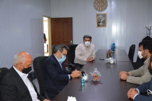 دیدار بهمنی شهردار ملارد با رئیس اداره ورزش شهرستان ملارد 