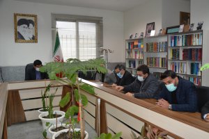 ریاست و اعضای شورای اسلامی شهر و بهمنی شهردار ملارد با دادستان شهرستان ملارد دیدار نمودند.