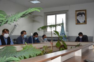 ریاست و اعضای شورای اسلامی شهر و بهمنی شهردار ملارد با دادستان شهرستان ملارد دیدار نمودند.