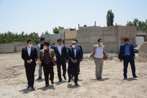 بازدید ریاست و اعضای شورای اسلامی و شهردار ملارد از پروژه های عمرانی  