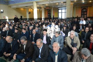 حضور کولیوند شهردار ملارد در نمازجمعه شهر ملارد 