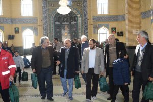 حضور کولیوند شهردار ملارد در نمازجمعه شهر ملارد 