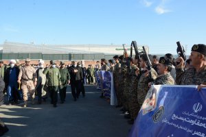 با حضور سردار ذوالقدر فرمانده سپاه سیدالشهدا، تجمع حماسی یاران سلیمانی در ملارد برگزار گردید 