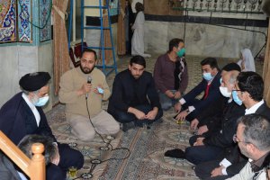 دیدار شهردار و اعضای شورای شهر با اهالی و نمازگزاران مسجد امام حسین (ع)  در ملارد