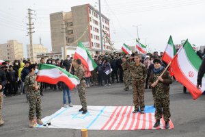 حضور پرشور مردم ولایی وشهید پرور ملارد در راهپیمایی 22 بهمن 1400