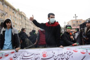 حضور پرشور مردم ولایی وشهید پرور ملارد در راهپیمایی 22 بهمن 1400