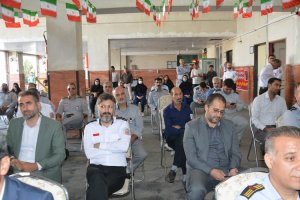 آیین تجلیل از مردان حماسه و آتش با حضور مدیریت شهری شهر ملارد 