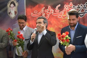 آیین تجلیل از مردان حماسه و آتش با حضور مدیریت شهری شهر ملارد 