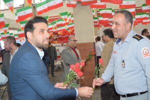 آیین تجلیل از مردان حماسه و آتش با حضور مدیریت شهری شهر ملارد 