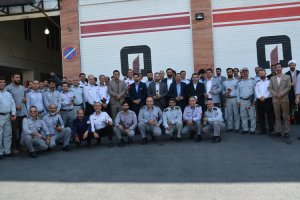 آیین تجلیل از مردان حماسه و آتش با حضور مدیریت شهری شهر ملارد 