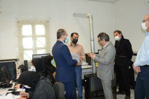 بازدید بهمنی شهردار ملارد از واحد ممیزی شهرداری ملارد 