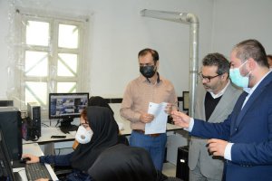 بازدید بهمنی شهردار ملارد از واحد ممیزی شهرداری ملارد 