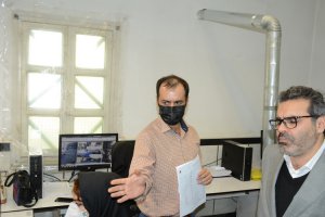 بازدید بهمنی شهردار ملارد از واحد ممیزی شهرداری ملارد 