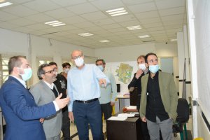 بازدید بهمنی شهردار ملارد از واحد ممیزی شهرداری ملارد 