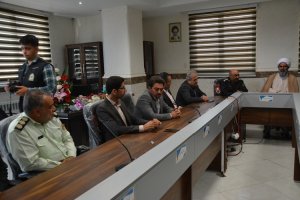 دیداربهمنی شهردار ملارد و طباطبایی ریاست واعضای شورای اسلامی شهر ملارد با فرماندهی نیروی انتظامی شهرستان ملارد