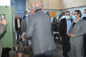 حضور شهردار ملارد در جلسه رفع موانع تولید در شرکت آلکان ماشین 