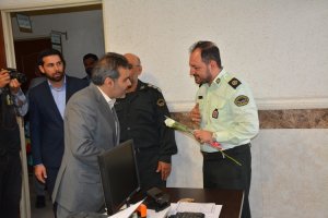 دیداربهمنی شهردار ملارد و طباطبایی ریاست واعضای شورای اسلامی شهر ملارد با فرماندهی نیروی انتظامی شهرستان ملارد