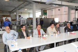 حضور شهردار ملارد در جلسه موانع تولید در شرکت سیماران 