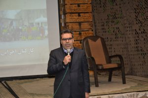 حضور بهمنی شهردار ملارد و ملائی ریاست شورای شهر در جشن نیمه شعبان با پرسنل شهرداری 