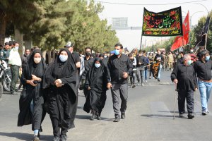 گزارش تصویری جاماندگان اربعین حسینی شهر ملارد