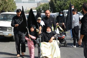 گزارش تصویری جاماندگان اربعین حسینی شهر ملارد