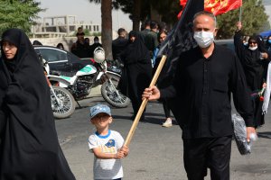 گزارش تصویری جاماندگان اربعین حسینی شهر ملارد