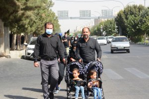 گزارش تصویری جاماندگان اربعین حسینی شهر ملارد