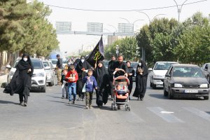 گزارش تصویری جاماندگان اربعین حسینی شهر ملارد