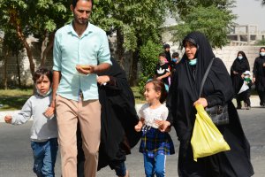 گزارش تصویری جاماندگان اربعین حسینی شهر ملارد