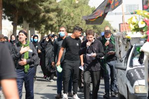 گزارش تصویری جاماندگان اربعین حسینی شهر ملارد