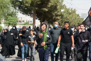 گزارش تصویری جاماندگان اربعین حسینی شهر ملارد